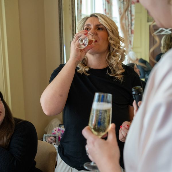 Rebecca and Marc at Bedern Hall, York