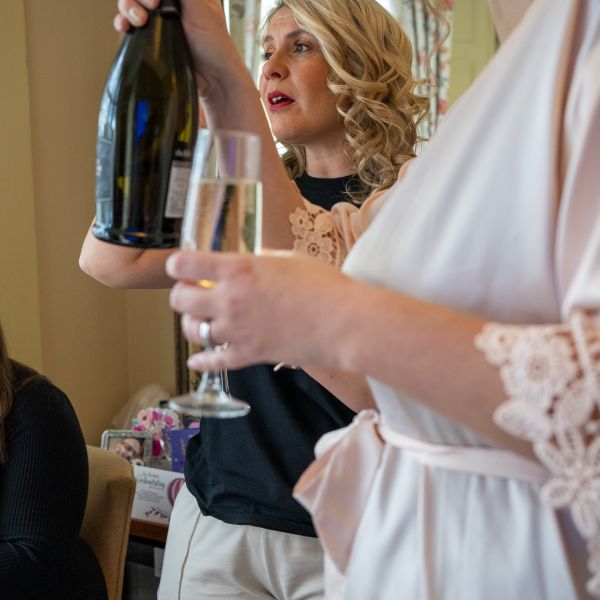 Rebecca and Marc at Bedern Hall, York