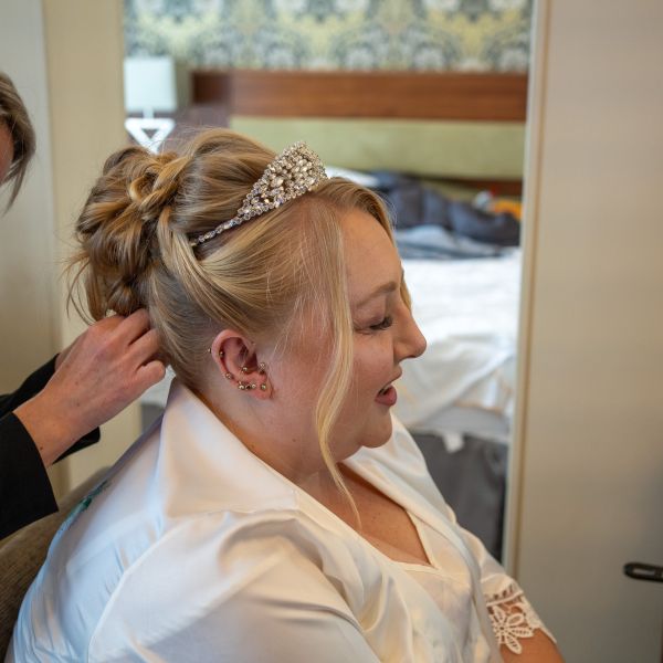 Rebecca and Marc at Bedern Hall, York