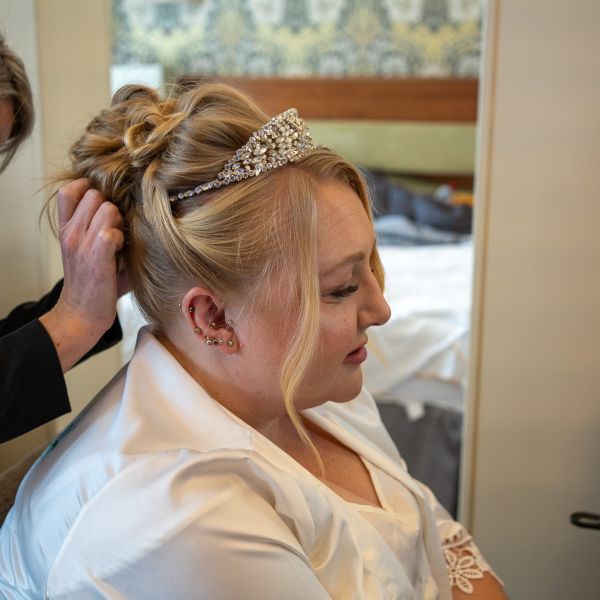 Rebecca and Marc at Bedern Hall, York