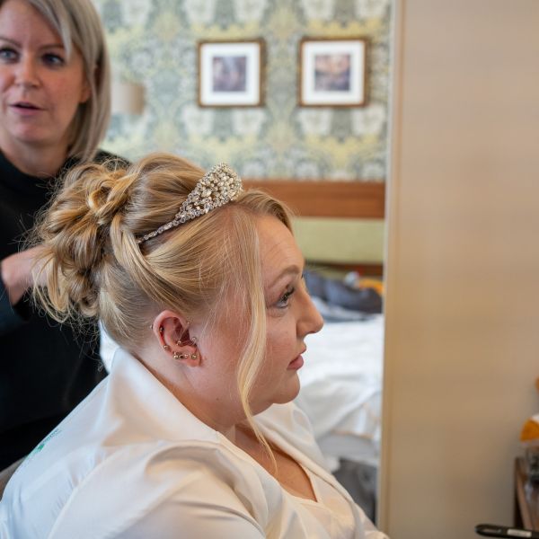 Rebecca and Marc at Bedern Hall, York