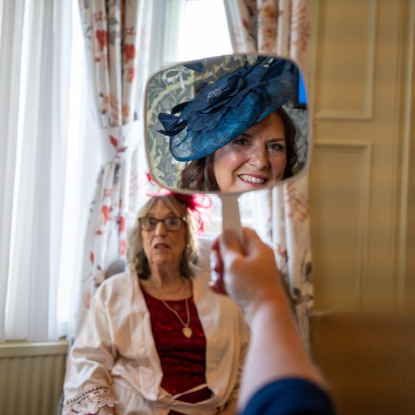 Rebecca and Marc at Bedern Hall, York