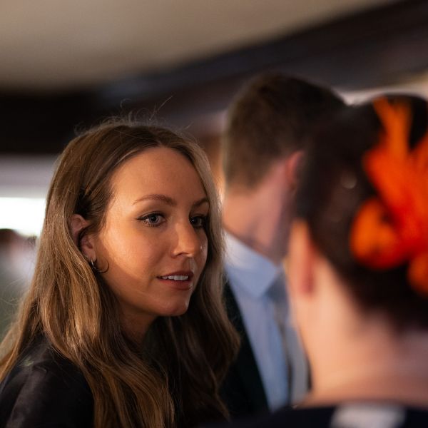 Guests at the wedding of Sophie and Michael at The Bridge Hotel