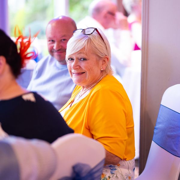 Guests at the wedding of Sophie and Michael at The Bridge Hotel